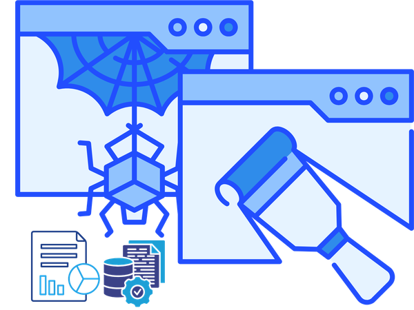 Web Scraping Graphic Icon